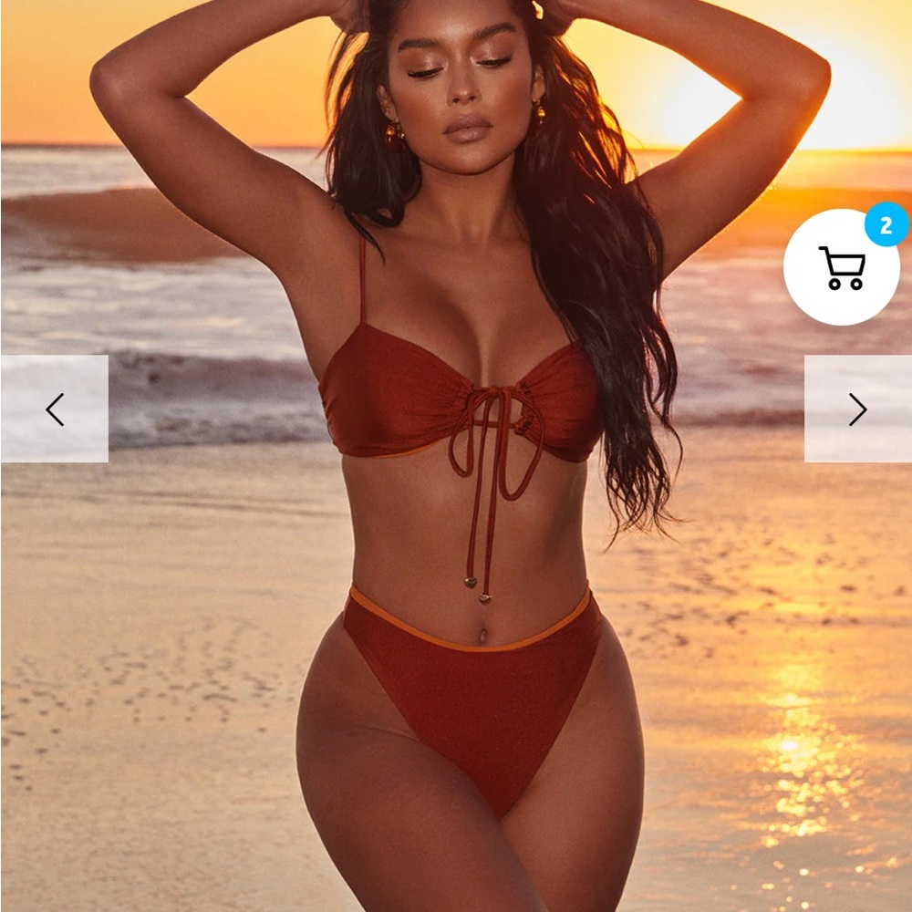 NWT Solo Mio Swim bikini (reversible)